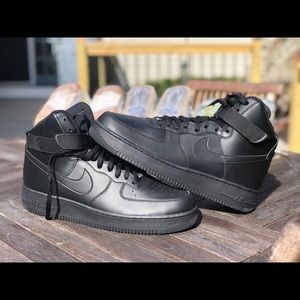 Air Force 1 High Black s 14 Never worn